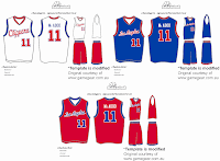 Buffalo Nickel Graphics: NBA Jersey Playoffs