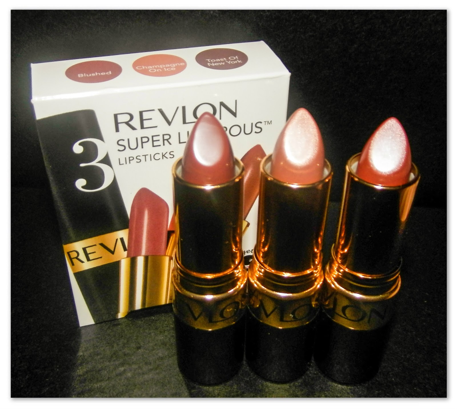 Beauty, Miscellany Revlon Super Lustrous Lipsticks Blushed