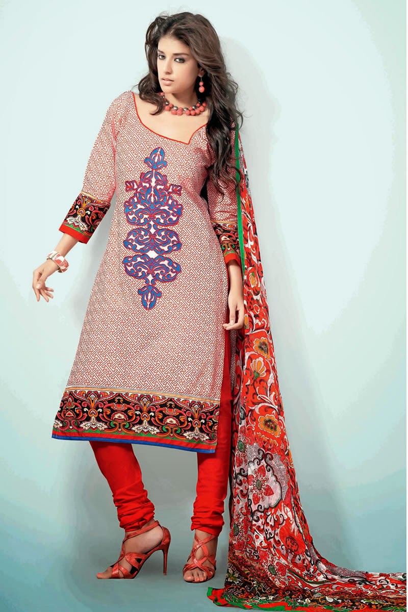 Punjabi Suits Neck Designs Party Wear Design Boutique 2014 Photos