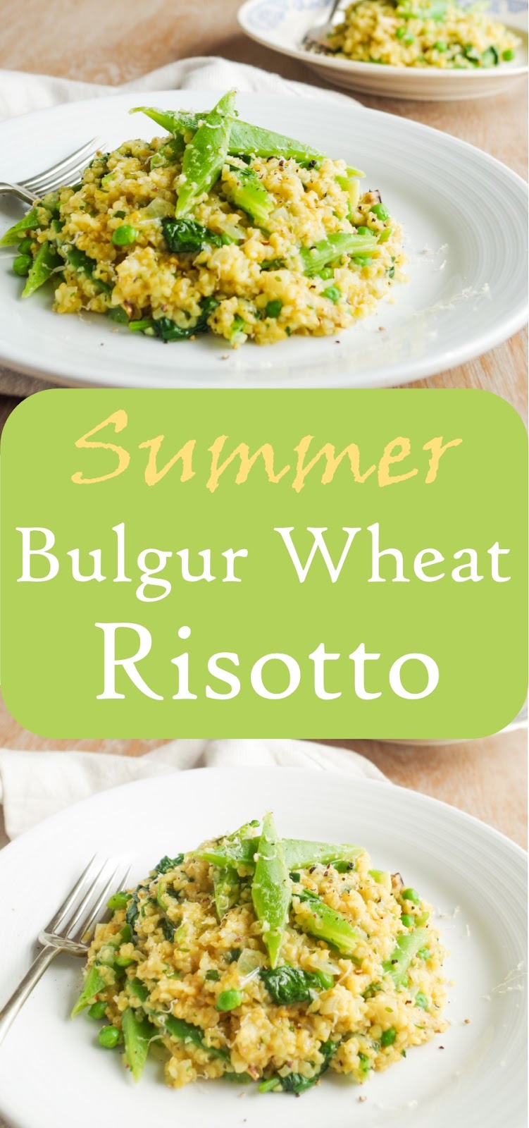 Summer Bulgur Wheat Risotto Euphoric Vegan