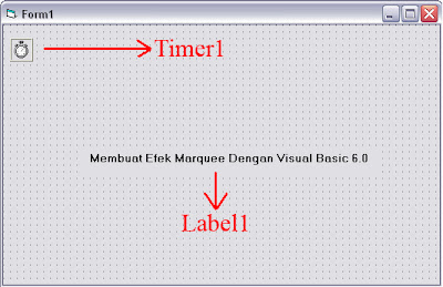 Membuat Efek Marquee Dengan Visual Basic 6.0