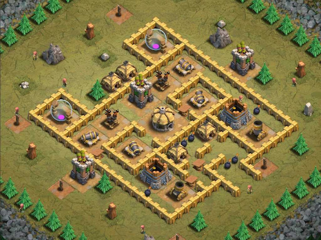 Goblin Base Clash of Clans Triple A