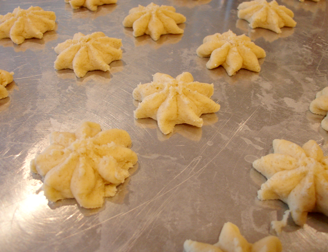 Mystery Lovers' Kitchen Cream Cheese Spritz Cookies