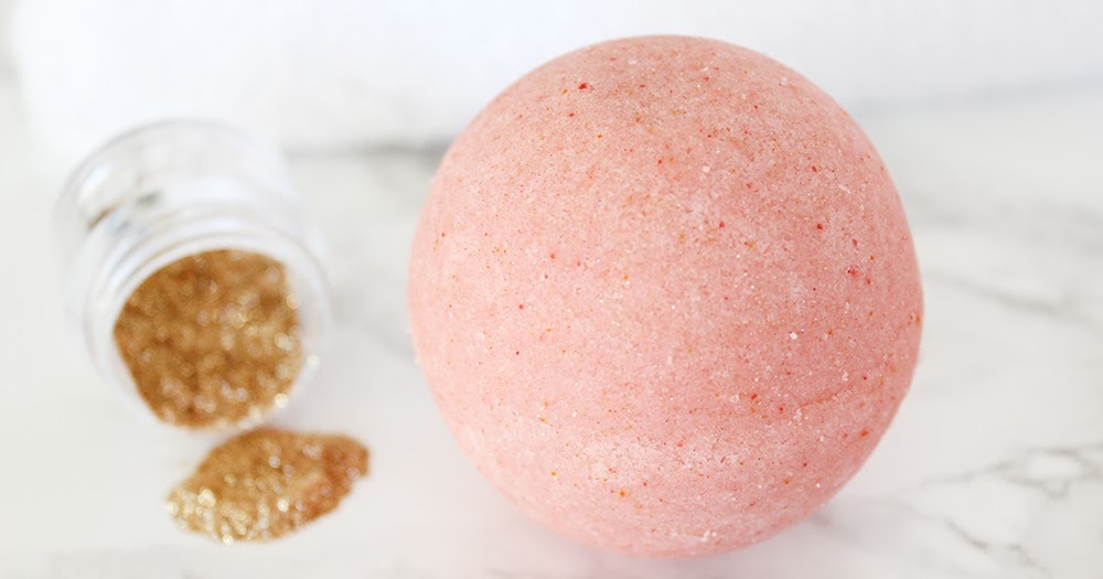 southern loves make lush ious diy rose gold shimmer father christmas bath bomb
