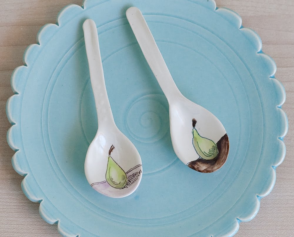 zeis ceramics Handmade ceramic spoons. A little tutorial.