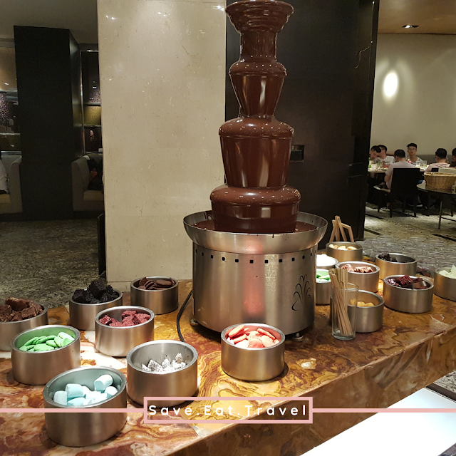 Marriott Cafe Chocolate Fountain