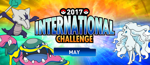 Inscrições para a 2017 International Challenge May estão abertas!