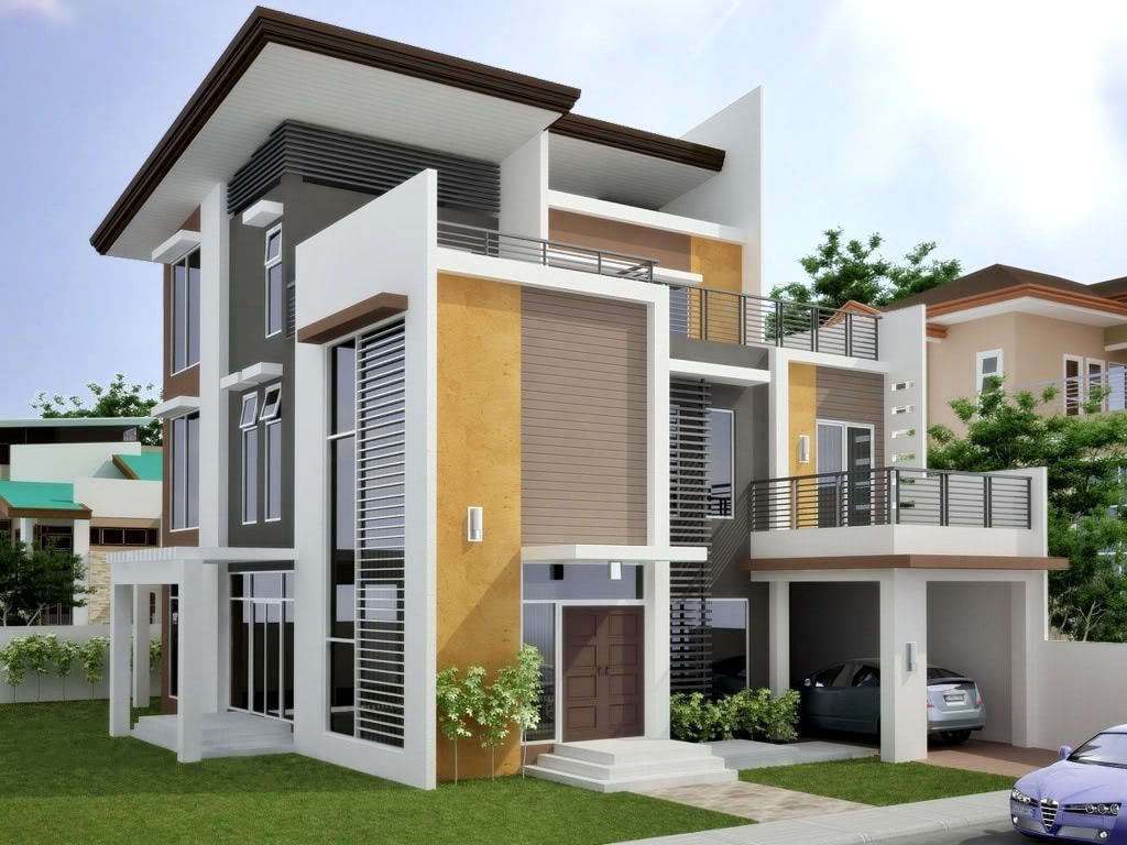 60 Desain Rumah Minimalis Modern 3 Lantai Desain Rumah Minimalis