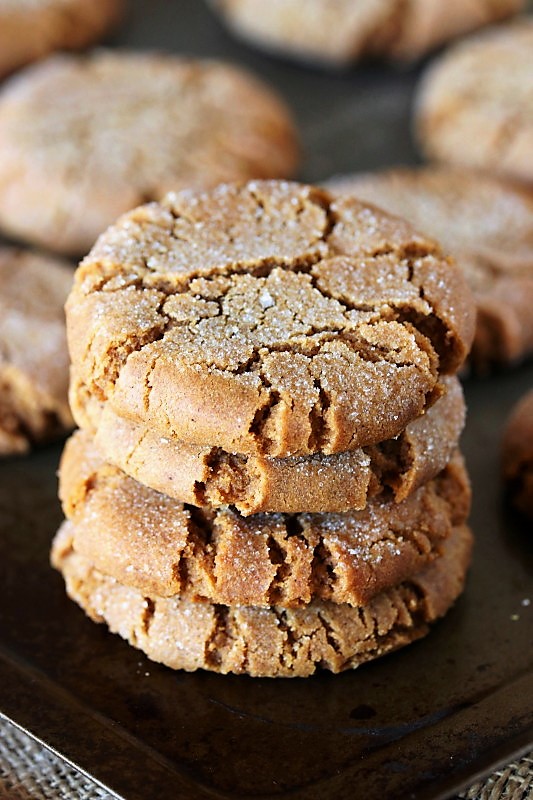 my kitchen world tour Molasses Crinkles