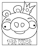 Angry Birds Coloring Pages