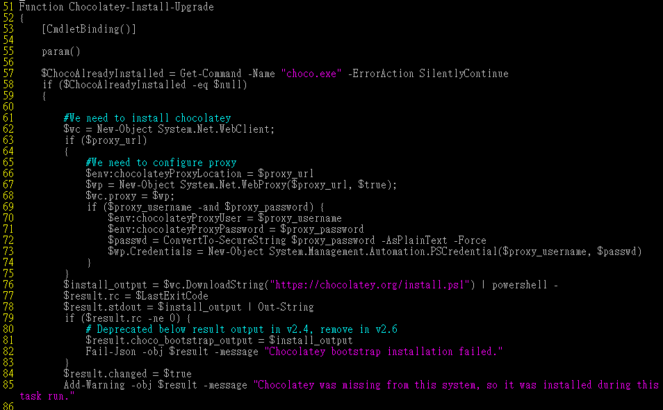 ansible chocolatey ansible chocolatey