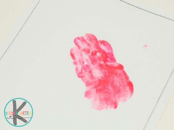 pink handprint
