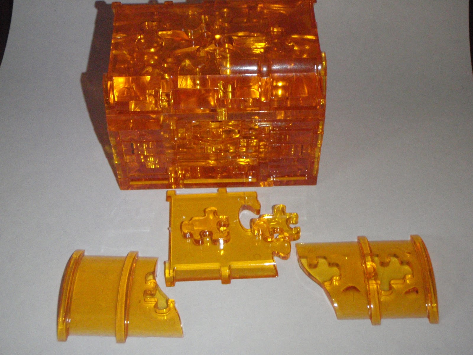 Crystal Puzzle 3D: Собираем 3D Crystal Puzzle "Сундук"