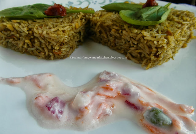 Spindel Rice Spinach Rice