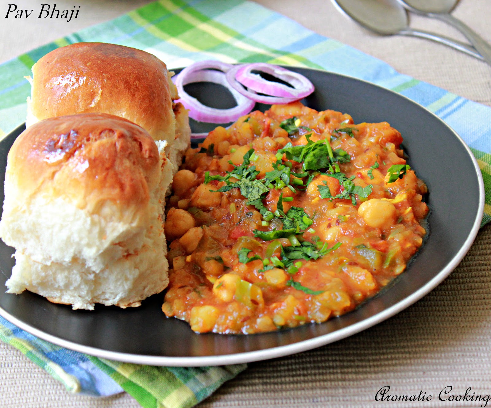 Aromatic Cooking Pav Bhaji