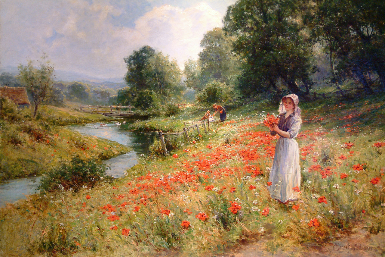 Victorian British Painting Ernest Walbourn