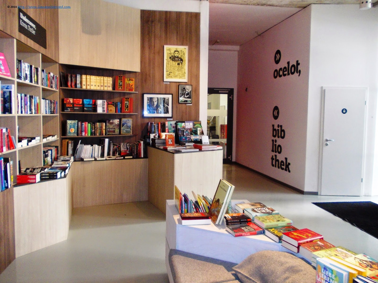 ForeignerinBerlin: Visiting ocelot 'not just another bookstore'