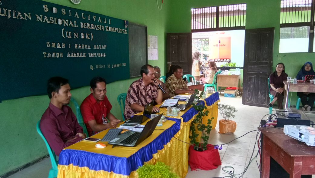 Sosialisasi Ujian Nasional Berbasis Komputer (UNBK) Sosialisasi Ujian Nasional Berbasis Komputer (UNBK)
