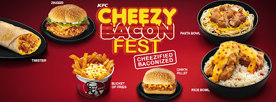 Around The World Kfc Philippines New Cheezy Bacon Fest Brand Eating Around The World Kfc Philippines New Cheezy Bacon Fest Brand Eating