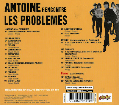 Antoine Rencontre Les Problemes (1966 - 1967) + little bonus