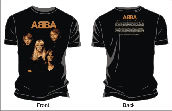 Abba Logo Vector - Abba Abba Vector t-shirts. 