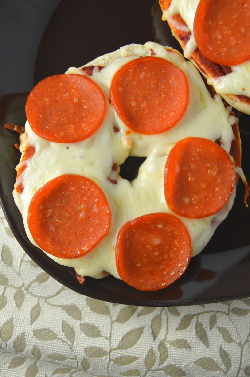 Homemade Pizza Bagels