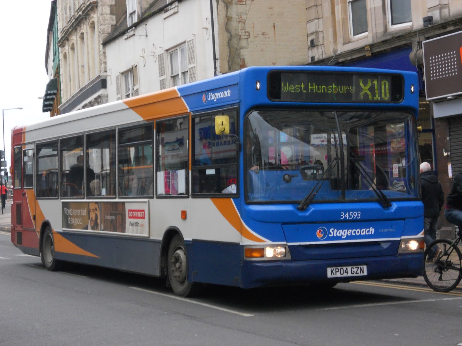 Alex Swanston's Bus Photos 26/2/17 Buses on loan to Kettering from Corby