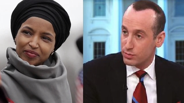 WOW! Anti-Semitic Democrat Ilhan Omar Calls Jewish Trump Adviser Stephen Miller a “White Nationalist”