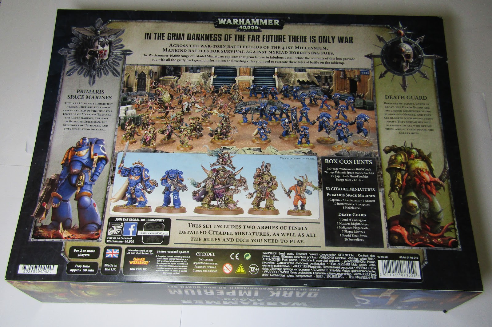Unboxing Warhammer 40K Dark Imperium Wargaming Hub