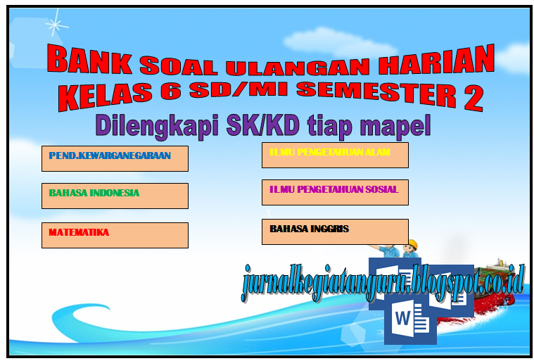 Contoh soal ulangan harian ipa kelas 3 sd semester 2 2015
