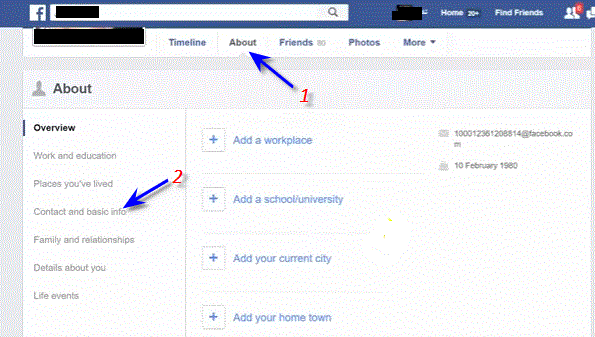 cara menyembunyikan pesan di facebook
