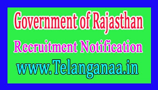 Government of Rajasthan Recruitment Notification 2017 Last Date 28-11-2016 Government of Rajasthan Recruitment Notification 2017 Last Date 28-11-2016