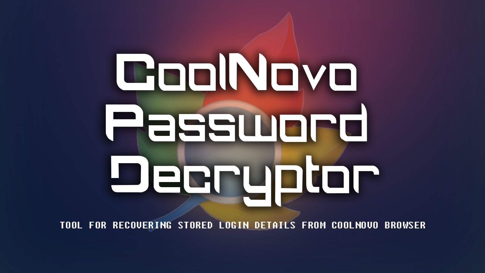 CoolNovo Password Decryptor
