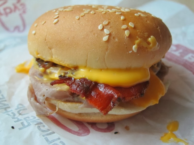 Review Arby's Jr. Bacon Cheddar Melt Brand Eating