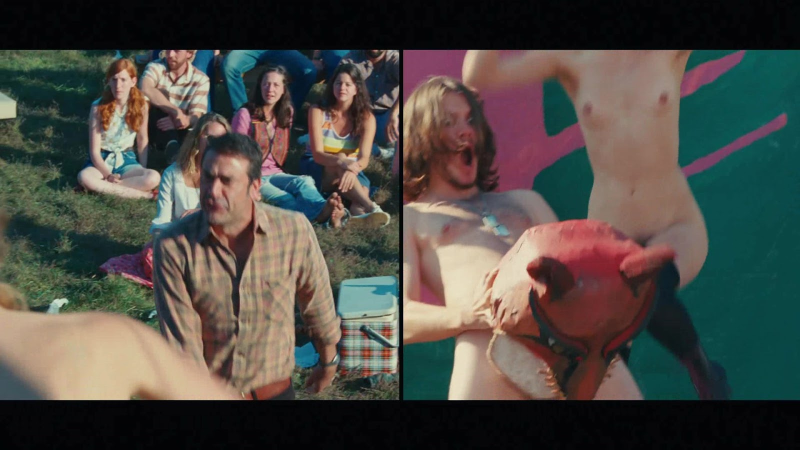 Zachary Booth and Emile Hirsch nude in Taking Woodstock.