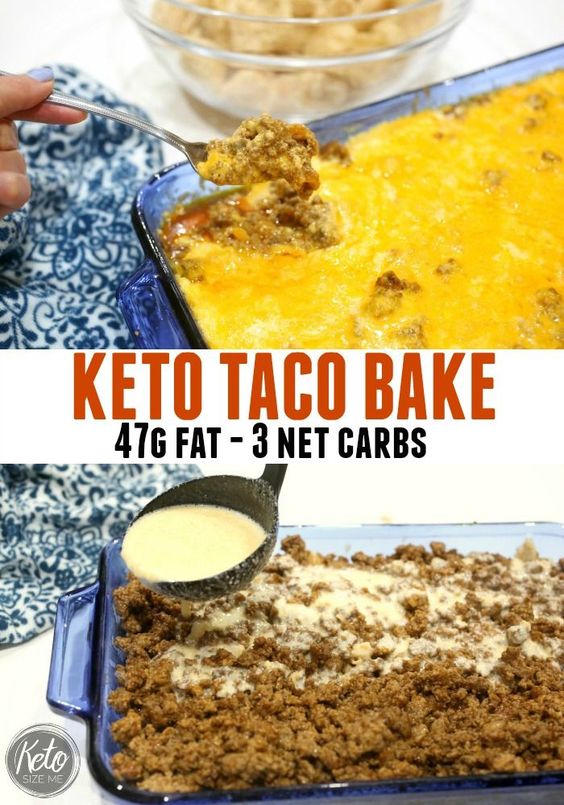 KETO TACO BAKE RECIPE LOW CARB HIGH FAT