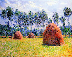 monet claude 1884 haystacks giverny canvas artists 1883 paintings famous painting artist landscape autumn hay stacks most oil works painted