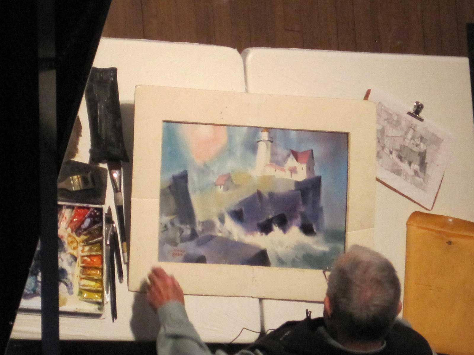 An Artist.....: Frank Webb Workshop