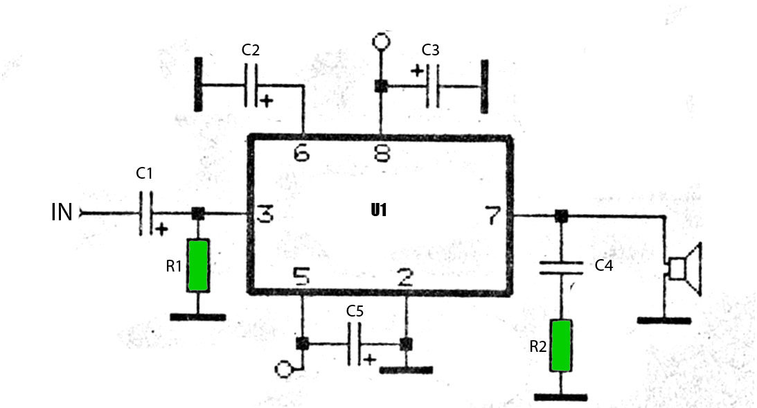 50W car audio amplifier schematic circuits - Electronic Circuit