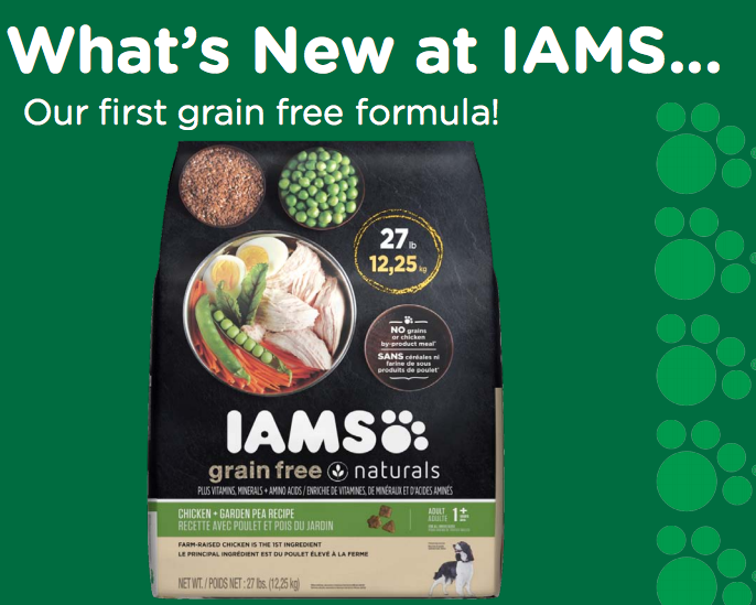 Iams new grain free food!
