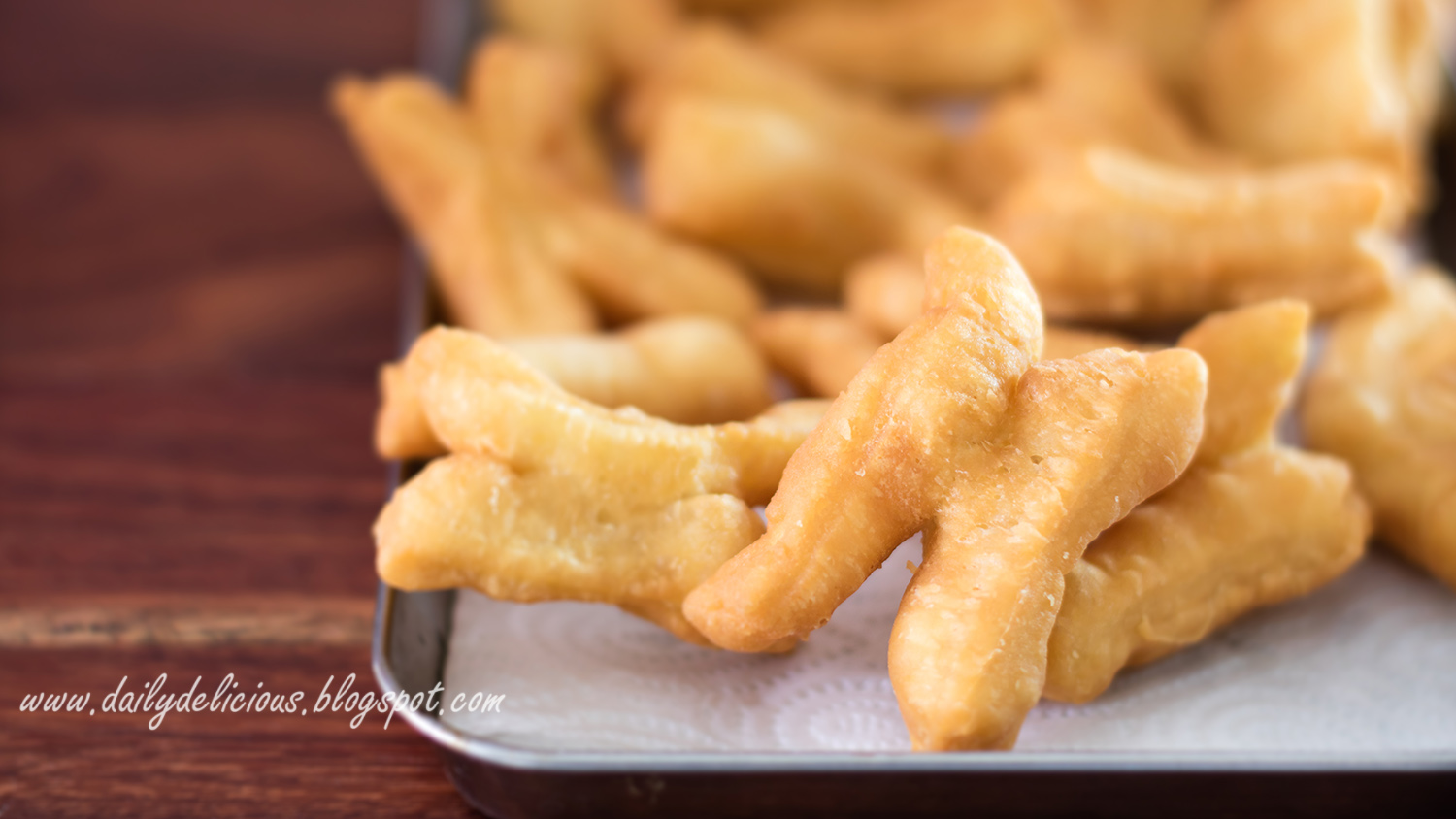 dailydelicious Mini Youtiao (油条) No Yeast and very easy version