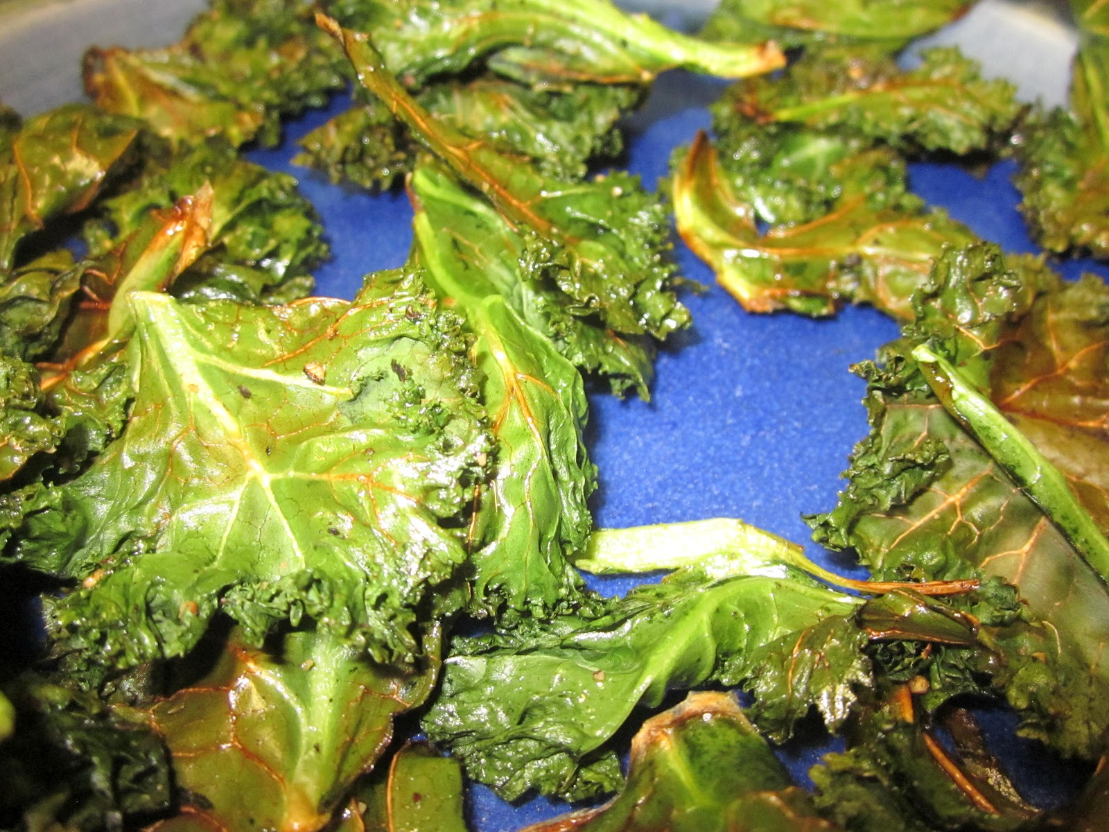 Healthy Cooking Kale Chips