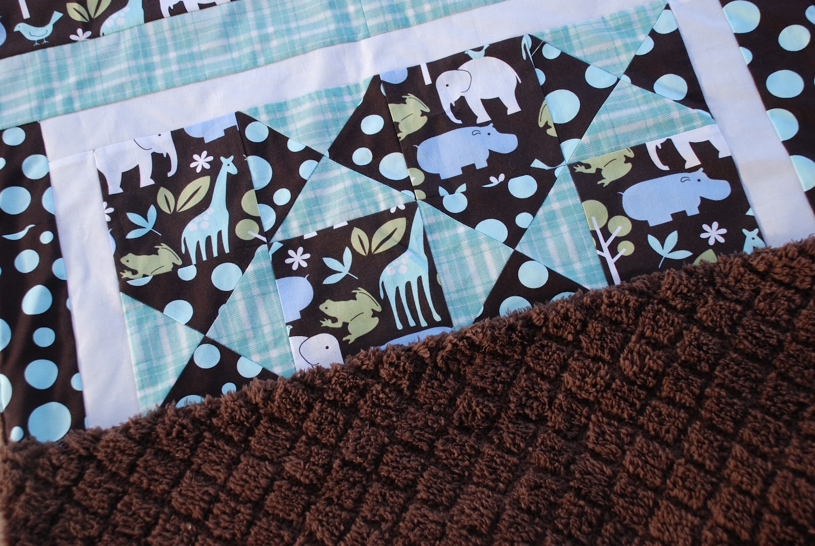 Finished Minky Lovey