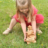 Lotes Toys Wooden Stacking Square (PY01)