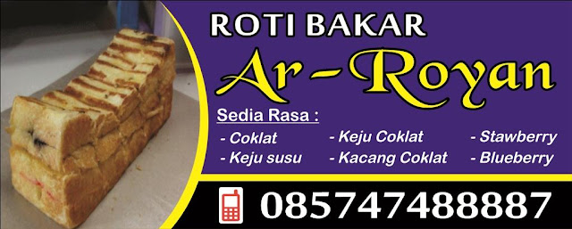 Banner Roti Bakar desain spanduk keren