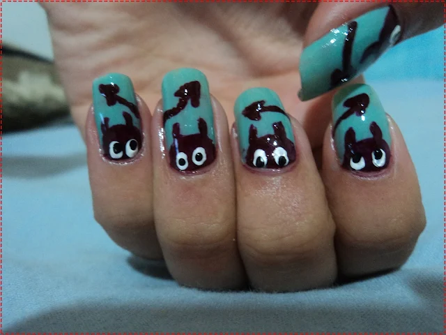 Unhas decoradas Halloween
