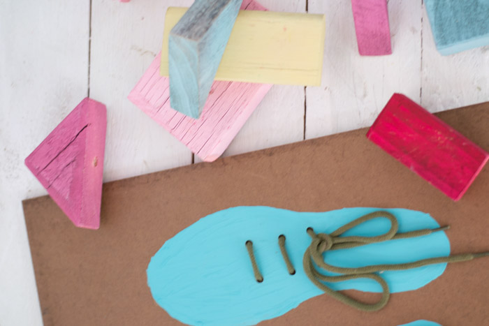 Aprender a atarse los cordones