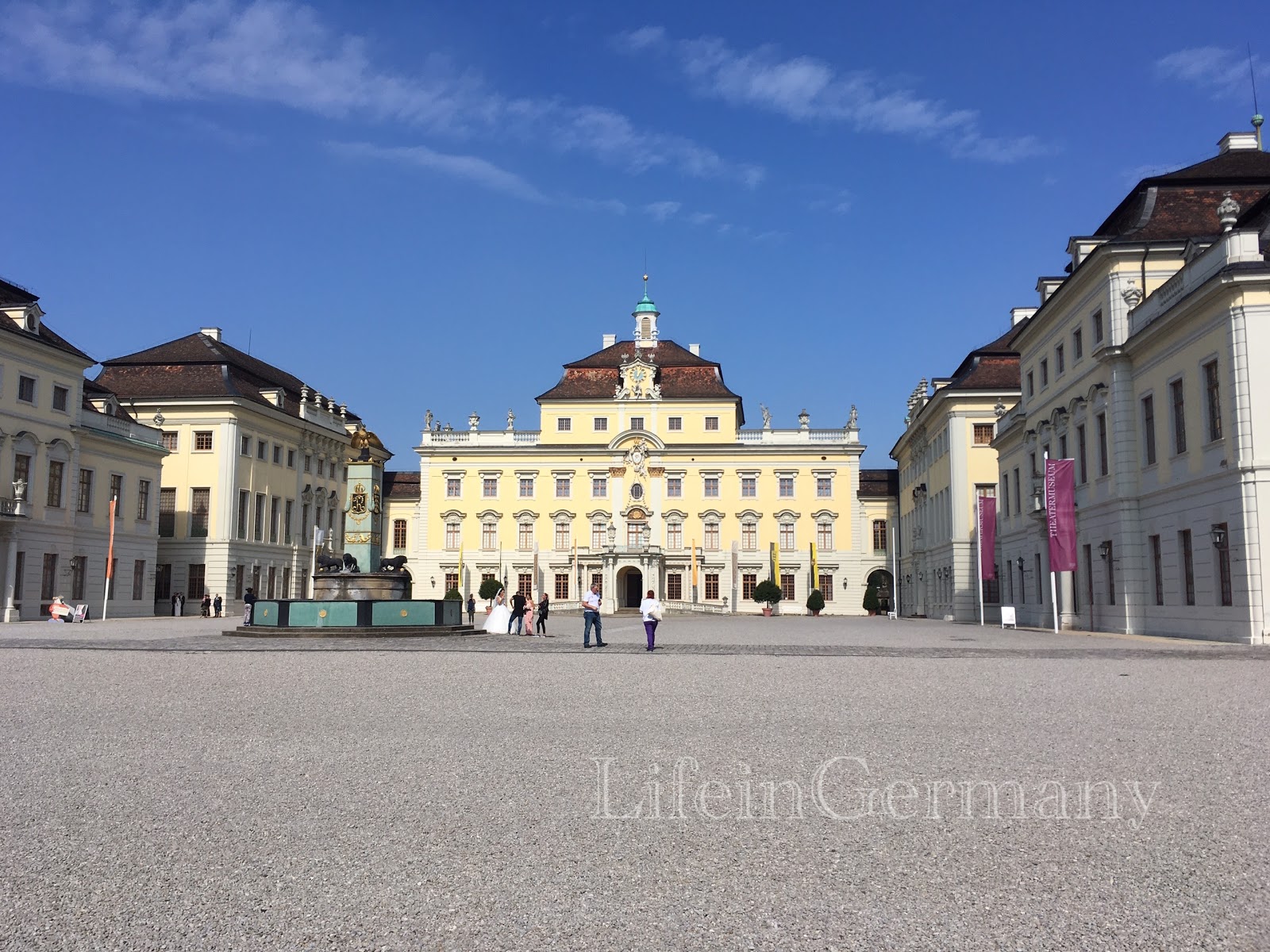 Life in Germany ルートヴィヒスブルク城へ行ってきました