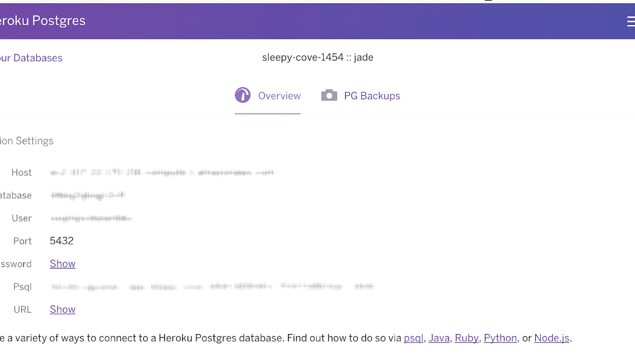 postgres app rails cant connect postgres app rails cant connect