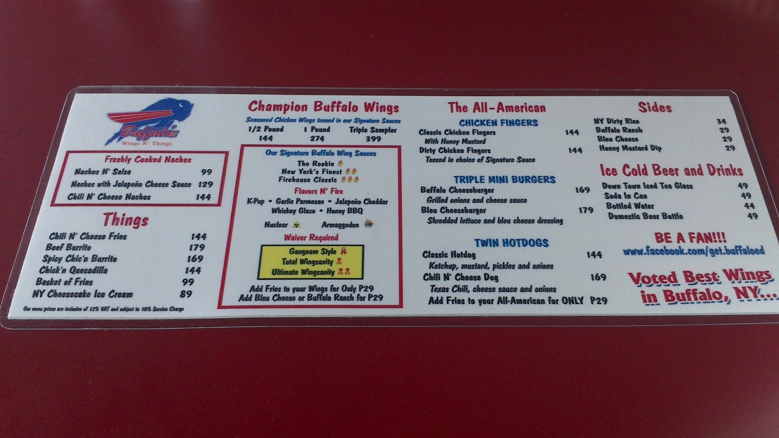 FoodieGoodie BUFFALO'S WINGS N' THINGS/CHUBBY'S RIB SHACKS